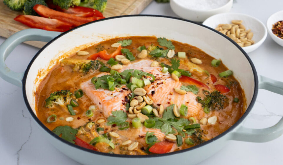 One-Pan Red Curry Salmon – JSHealth