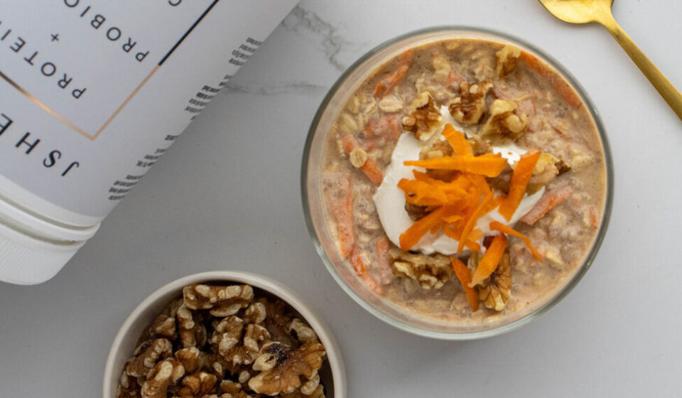 Carrot Cake Overnight Oats – JSHealth